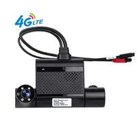 Caméra embarquée 4G 1080p à 3 objectifs, 3 canaux, avec suivi GPS, capteur G, double objectif, boîte noire de voiture, gestion de flotte