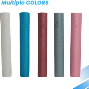 Tapete de Gimnasio de PVC de 6mm con Logotipo Personalizado, Antideslizante, para Yoga, Pilates y Caminadora, con Textura Ecológica para Maternidad - Product Image 5