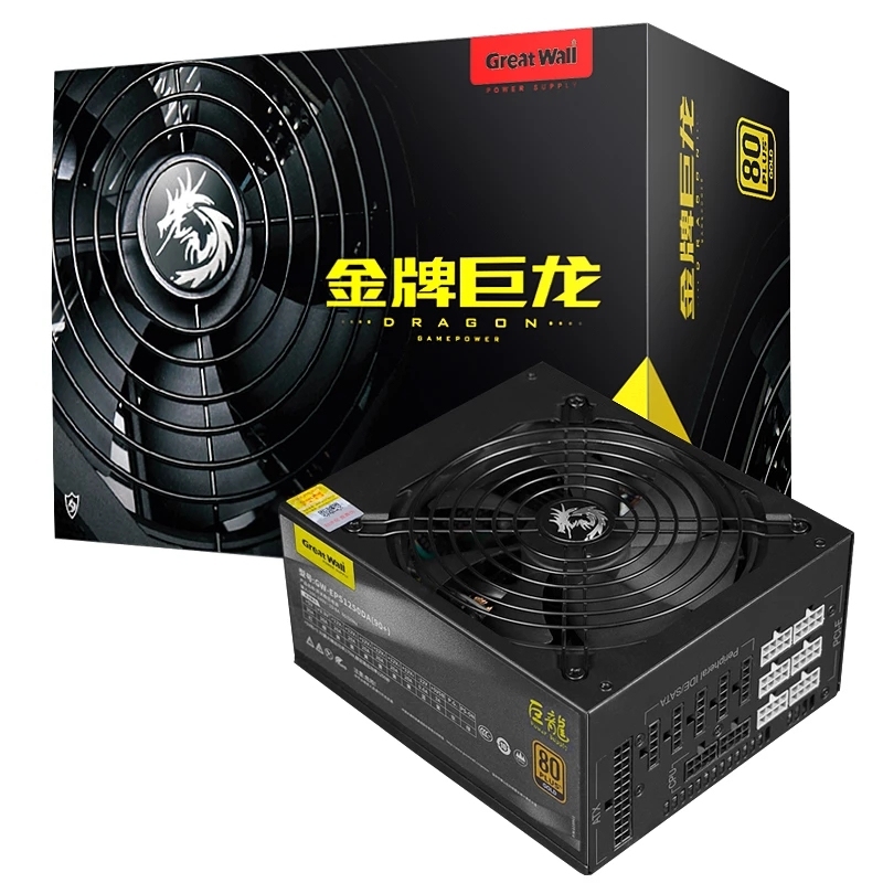 Great Wall Dragon GW-EPS1250DA 1250W Power Supply 80PLUS Gold Full
