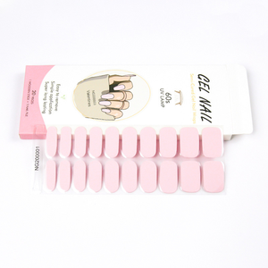 Strisce di <span class=keywords><strong>Gel</strong></span> Semi-Permanente Rosa <span class=keywords><strong>per</strong></span> Unghie con Luce UV - Product Image 1