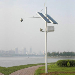 Ss 304 זרוע אחת המצלמה cctv זרוע אחת 8m 10m מוט אלומיניום עבור ניטור אור רחוב - Product Image 1