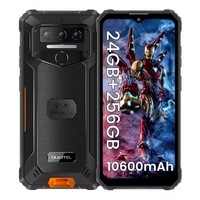 OUKITEL Global Online WP23 Plus Smartphone 24GB+256GB Baterai 10600mAh Layar Definisi Tinggi 6,52 inci Sistem Ponsel Android 14