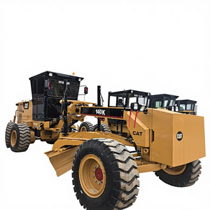 รถเกรดเดอร์ Caterpillar 140K พร้อมเครื่องยนต์ Cat C7 อุปกรณ์ก่อสร้างถนนมือสอง - Product Image 1