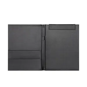 Black Presentation Card Pockets Ordner Drucken von benutzer definierten A4 Corporate File Document Folder