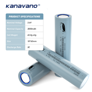 โรงงานจีนขายส่งแบตเตอรี่ลิเธียมไอออนแบบชาร์จได้ รุ่น 18650 3.7V 3000mAh 800 รอบการใช้งาน ได้รับการรับรองมาตรฐาน CE - Product Image 1