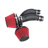 Système d'admission d'air froid en aluminium JUXING 3'' pour Audi C7 S6/S7/RS7 4.0T V8 avec garantie d'un an