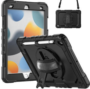 Étui robuste pour <span class=keywords><strong>Samsung</strong></span> TAB A11 PLUS 11,0 pouces avec emplacement pour stylet, bandoulière, rotation à 360° °   Support rotatif, housse de protection antichoc - Product Image 1