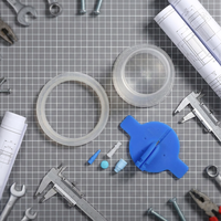 Kit de joints toriques et d'étanchéité en caoutchouc moulé pour amortisseur flottant cylindrique plat, couleur personnalisée, découpe industrielle, NBR/EPDM, résistant à l'huile