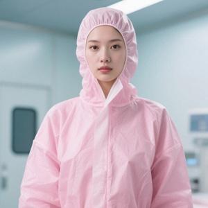 Ropa de Seguridad Desechable Ligera de Material SS, Impermeable, Antiestática, Protección Completa del Cuerpo, Protección <span class=keywords><strong>Contra</strong></span> Salpicaduras Limitada - Product Image 3