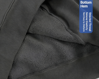 Sweat-shirts à capuche épais de haute qualité pour hommes, sweat-shirts personnalisés fabriqués par des fabricants de vêtements expérimentés