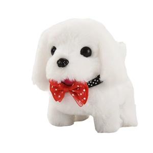 Juguete de peluche simulado para niños, perro eléctrico que puede caminar y ladrar, cachorro de juguete - Product Image 6
