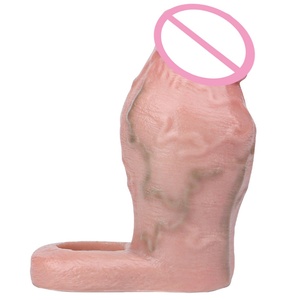 FAAK Funda realista para pene, nueva funda alargadora de pene al por mayor, juguete sexual erótico, funda para pene personalizada para hombres - Product Image 4