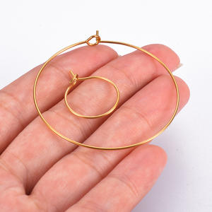 Серьги-кольца из нержавеющей стали - Product Image 3