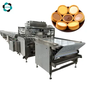 Máquina automática de biscoitos para encher chocolate