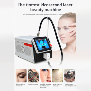 Máquina Láser Nd Yag Portátil de Picosegundos 755nm 1064nm 532nm para Eliminación de Tatuajes, Pecas y Manchas, Peeling de Carbono y Blanqueamiento de la Piel - Product Image 4
