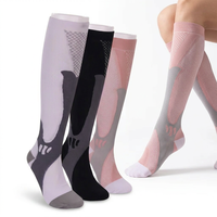 Chaussettes de sport tricotées durables et personnalisées, respirantes, anti-humidité, pour l'entraînement et le sport