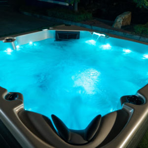 Spa familial <span class=keywords><strong>Hydrorelax</strong></span> pour 6 personnes, bain à remous avec jets de massage, baignoire en acrylique, baignoire de fête, massage, hydro-bain à remous extérieur - Product Image 4