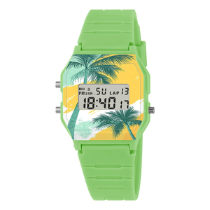 Reloj Deportivo Digital Minimalista con Gráficos para Hombre, Cronómetro para Exteriores y Funciones Luminosas - Product Image 1