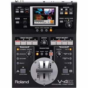 Conmutador de vídeo Digital <span class=keywords><strong>Roland</strong></span> V-4EX, 4 canales, nuevo - Product Image 1
