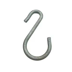 Hot dip Galvanized Mild Steel ADSS Transmission Line fitting Malaysia Market S Hook Clamp