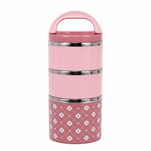 Edelstahl-Lunchbox mit Verbesserter Wärmeisolierung und Deckel, Bento-Box für Schüler, Mahlzeitenbehälter - Product Image 3