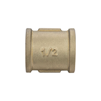 Raccord de plomberie personnalisé YOD PN25 pour alimentation en eau, douille NPT 1/2" 3/4" à double filetage femelle égal, raccords en laiton forgé