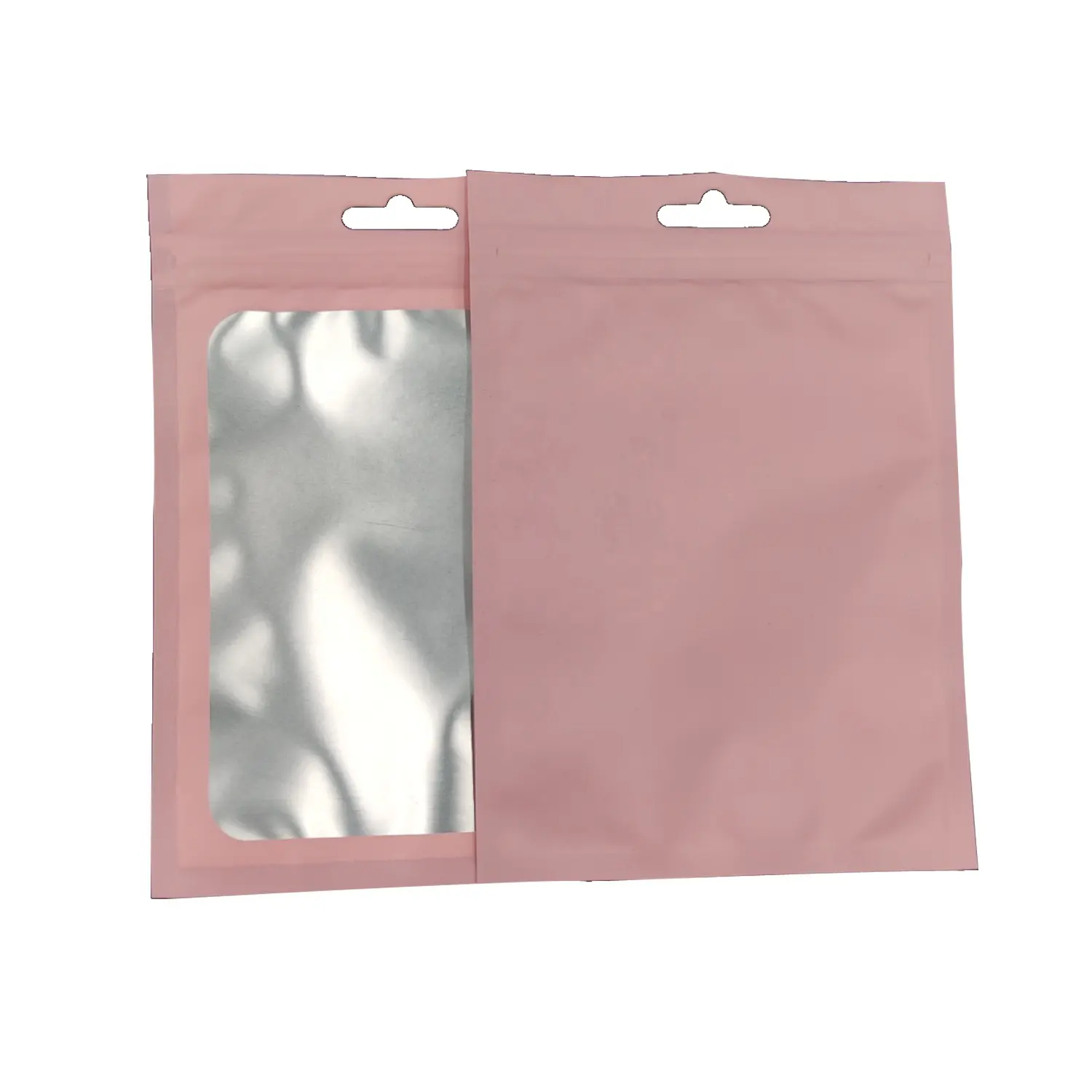 Sacos de embalagem holográficos para mylar, sacos com zíper para embalagem de alimentos/joias/beleza