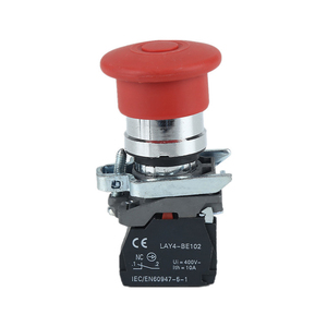 Interruptor de Botón de Aluminio IP65 10A 1NO con Función de Bloqueo con Llave que Garantiza la Seguridad en Equipos de Acceso Público/Compartido para Electrodomésticos - Product Image 3