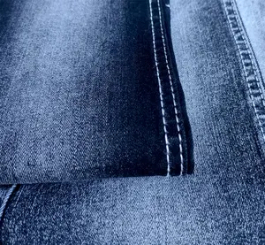 ผ้าโพลีเอสเตอร์ผ้าสแปนเด็กซ์นุ่มยืดหยุ่นสีดำ2602
