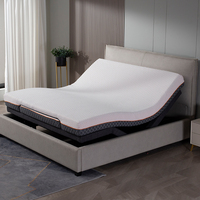 Lit de Massage électrique moderne rembourré et réglable, taille personnalisée, soins à domicile, Base de lit réglable