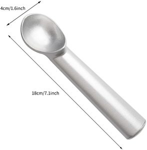 Cuchara para Helado de 7 Pulgadas Antiadherente y Anticongelante, Herramienta Profesional para Servir Sandía y Frutas, Cucharas de Aleación de Aluminio para Helado - Product Image 2