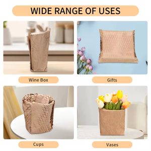 Honeycomb <strong>Paper</strong> Factory Stock Friendly Packing Sheets Cushioning Wrap Shipping Craft Protective Packaging Roll Wrapping - Product Image 5