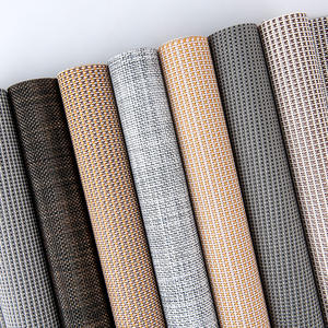 Tissu en maille Teslin imperméable STARUNK, directement de l'usine, pour chaises de <span class=keywords><strong>jardin</strong></span>, durable, respirant, tissu enduit de PVC en rouleau - Product Image 1