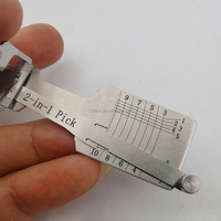 Outil de déverrouillage et de décodage de serrure de porte de voiture Lishi Maz24R 2020 EXT Dr Bt 2 en 1