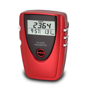 Podómetro de voz parlante con reloj, contador de <span class=keywords><strong>pasos</strong></span> y distancia al hacer ejercicio - Product Image 2