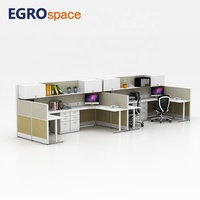 EGROspace poste de travail piédestal meuble de haute qualité bureau moderne ordinateur cloison bureau
