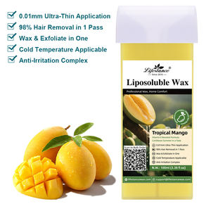 Cire dépilatoire en rouleau Lifestance de haute qualité 100 ml pour usage domestique et en salon, cartouche de cire douce pour l'épilation - Product Image 6