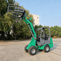 Chinesische Fabrik Kompakte Mini-Lader mit Hochleistungsmotor für Schneeräumung und Landwirtschaftliche Ausrüstung