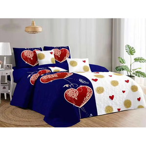 Couvre-lit en coton imprimé moderne, léger et doux en microfibre, idéal pour toutes les saisons – Vente en gros à prix abordable - Product Image 3