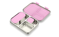 Boîte à lunch en acier inoxydable anti-fuite Aohea, boîte à lunch écologique, boîte à lunch bento, boîte à lunch en métal durable, récipient de stockage alimentaire