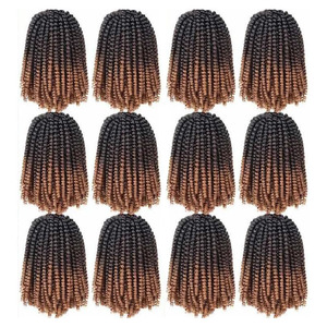 Tóc Bện Xoắn Cỡ Lớn 8 Inch Tóc Xoắn Nubian Tóc Bện Xoắn Lò Xo - Product Image 4