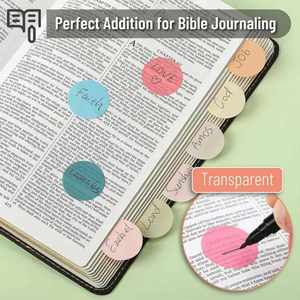 Multicolor PET Caliper Self-Adhesive Transparent Waterproof <b>Memo</b> <b>Pads</b> Customizable School Office Supplies - Product Image 5