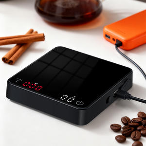 Báscula de Café Italiana Modelo C500 de Fábrica al por Mayor, la Más Vendida, <span class=keywords><strong>para</strong></span> Preparación Manual con Temporizador, Mini Báscula Electrónica de 0.1g - Product Image 1