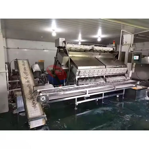 Máquina de eliminación de cáscara de camarón Máquina de pelado y descascarado de gambas Máquina de limpieza separadora de carne de pescado - Product Image 3