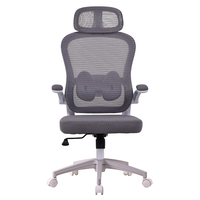 Échantillon Gratuit - Chaise de Bureau Moderne Pivotante et Réglable en Maille Intégrale de Haute Qualité avec Appui-tête - Fabriquée en Chine