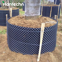 Pot de racine de plantation de plantes Hantechn Pot d'élagage d'air en plastique Pot de racine d'air de contrôle de racine durable avec poignée