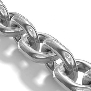 Cadena de anclaje de arrastre de acero galvanizado en caliente soldada para amarre marino, tipo Stud Link - Product Image 4