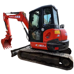 Miniexcavadora usada de alta calidad KX163 Motor de bomba de núcleo japonés Original Buen estado en stock Shanghai - Product Image 1