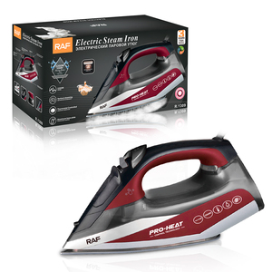 RAF 2200W Luxury Iron Powerful Non-stick Ceramic Solaplate Home Irons With <b>Thermostat</b> <b>Controller</b> Iron RAF RAF 2200W Luxury - Product Image 1