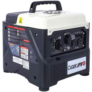 Osakapro <b>Portable</b> 1200W Gas Inverter <b>Generator</b> 60Hz 120V Ultra Quiet Recoil Start 80Cc 4L Fuel Tank - Product Image 5